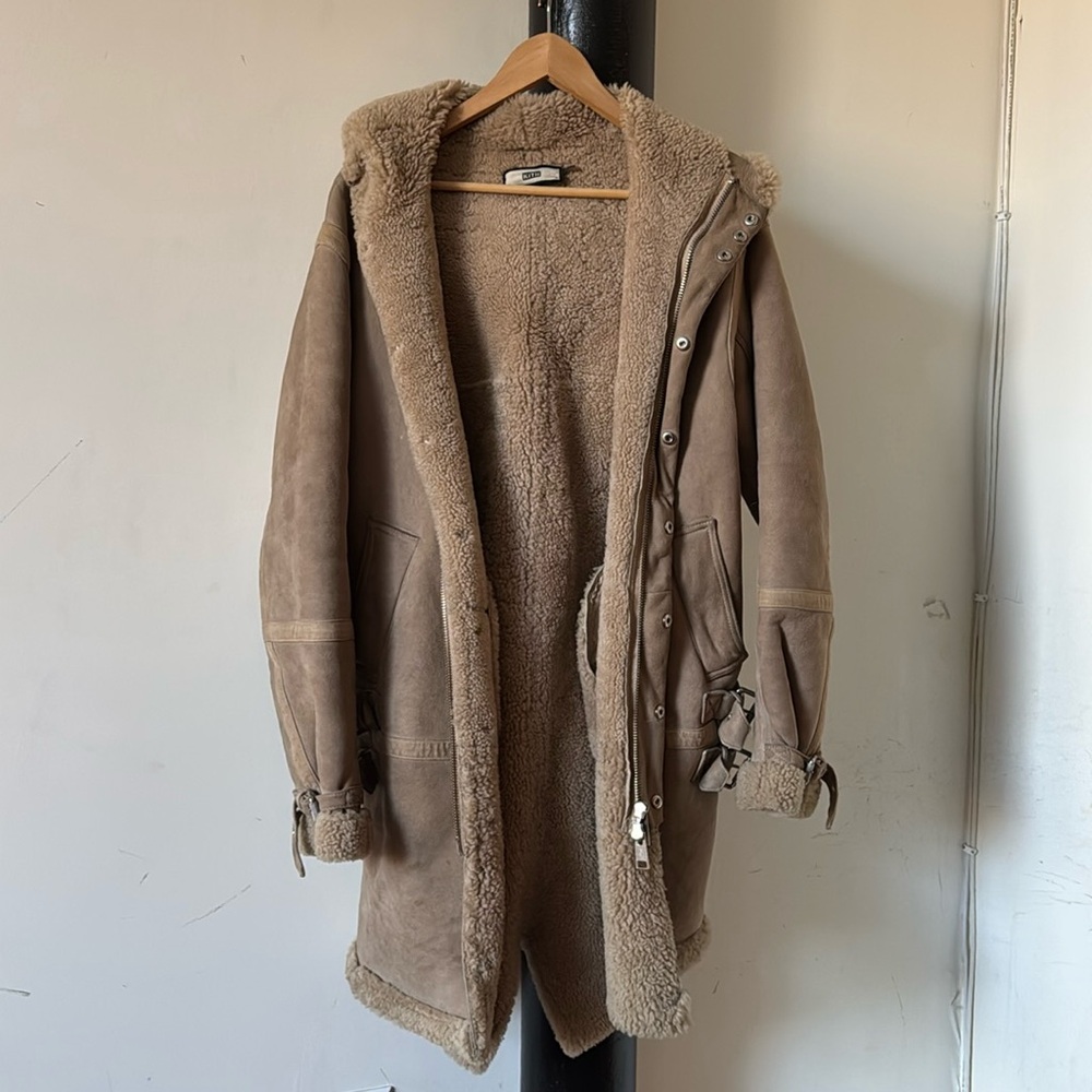 Kith Shearling Full Length Jacket/ Coat